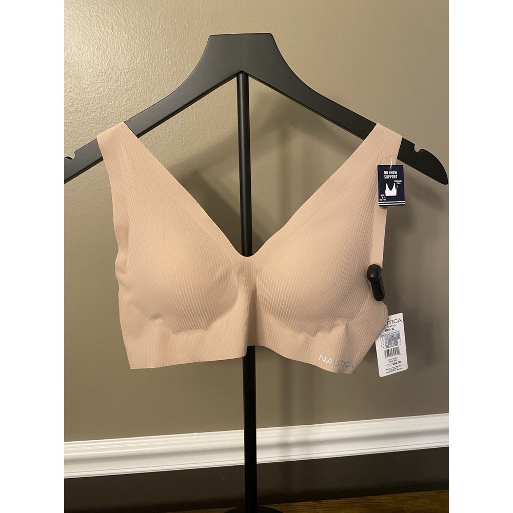 NAUTICA INTIMATES LASER CUT LOUNGE BRA NT3471 SIZE XL NO WIRES
